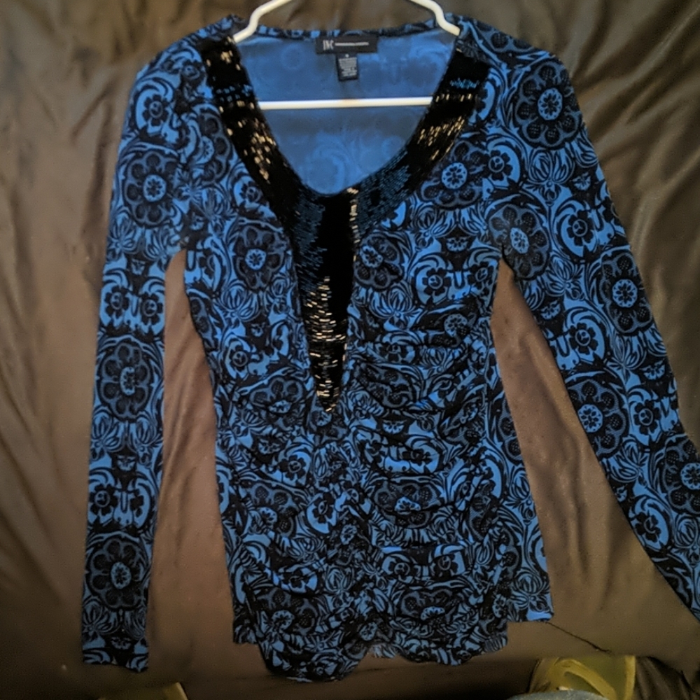 Blue blouse